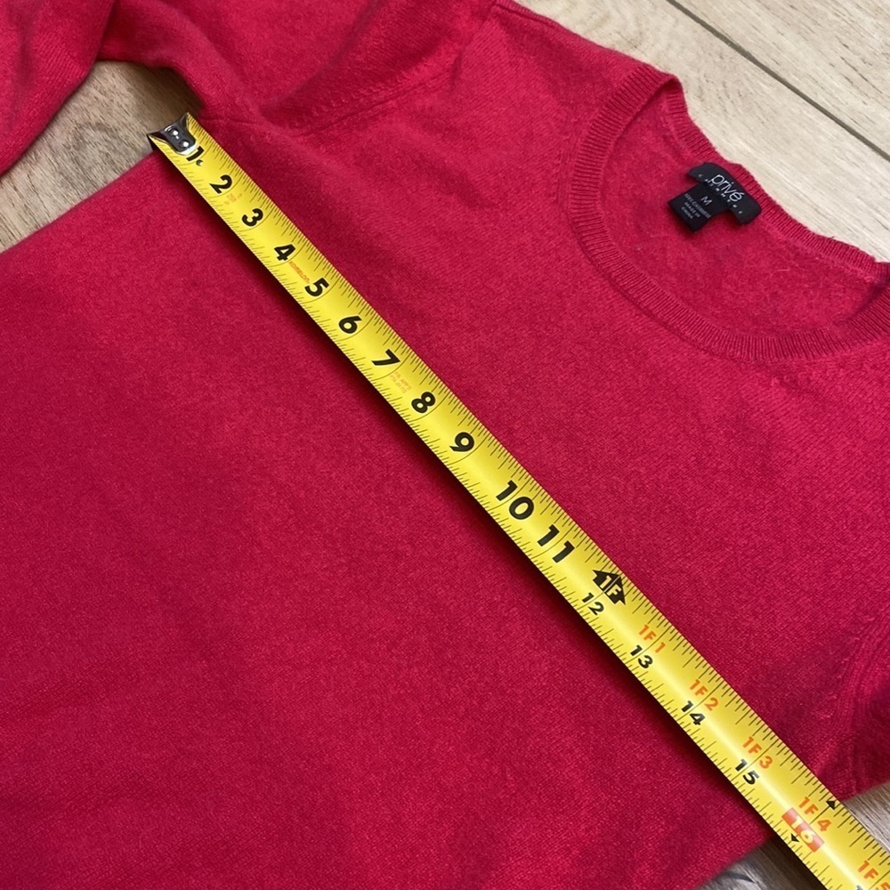 Privé 100% Cashmere Twist Kint Sweater - Picture 10 of 11
